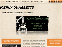 Tablet Screenshot of kennysharretts.net